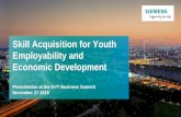 Skill Acquisition for Youth Employability and Economic ...