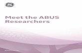 Meet the ABUS Researchers