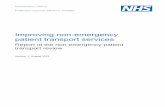 Improving non-emergency patient transport services