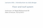 Instructor: Dr Majid Mohammed Ali Date of lecture: 25/12/2017