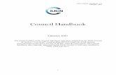 Council Handbook - IUCN