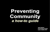 Preventing Community