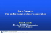 Rare Cancers: The added value of closer cooperation