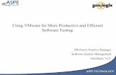 Using VMware for More Productive and Efficient Software ...