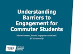 Understanding Barriers to Engagement for Commuter Students