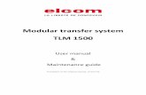 Modular transfer system TLM 1500 - elcom