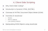4. Client-Side Scripting