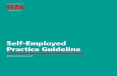 Self-Employed Practice Guideline