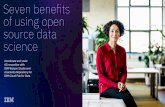 Seven benefits of using open source data science
