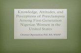 Knowledge, Attitudes, and Perceptions of Preeclampsia ...
