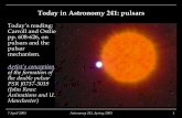 Today in Astronomy 241: pulsars