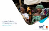Inclusive FinTechs in Francophone Africa - Microsave