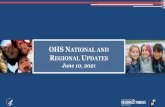 OHS NATIONALAND REGIONAL UPDATES