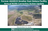 Former ASARCO Smelter East Helena Facility Annual RCRA ...