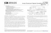 LC2MOS Loop-Powered Signal Conditioning ADC AD7713