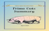 Citizens Against Government Waste Prime Cuts Summary