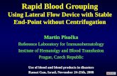 Rapid Blood Grouping