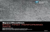 BTEC FIRST PERFORMING ARTS - Edexcel