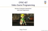 CPSC 427 Video Game Programming - cs.ubc.ca
