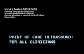 Point of Care ultrasound: new tool for all clinicians