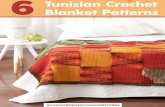 6 Tunisian Crochet Blanket Patterns