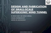 Design and Fabrication of Small-Scale Supersonic Wind Tunnel