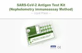 SARS-CoV-2 Antigen Test Kit (Nephelometry Immunoassay Method)