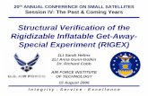 Structural Verification of the Rigidizable Inflatable Get ...