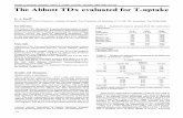 TheAbbott TDx evaluated for T-uptake