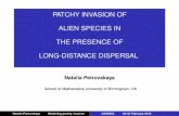 PATCHY INVASION OF ALIEN SPECIES IN THE PRESENCE OF …
