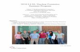 2010 Nuclear Forensics Summer Program Report
