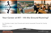 Your Career at RIT – Hit the Ground Running!