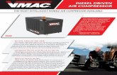 THE MOST INTELLIGENT MOBILE AIR COMPRESSOR AVAILABLE.