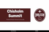 Chisholm summit