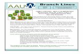 Branch Lines - AAUW