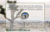 Nevada National Security Site (NNSS) Radioactive Waste ...