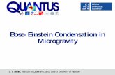 Bose-Einstein Condensation in Microgravity