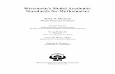 Wisconsin’s Model Academic Standards for Mathematics
