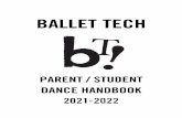 Parent / Student Dance Agreement….….