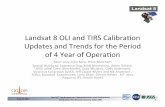 Landsat 8 OLI and TIRS Calibraon Updates and Trends for ...