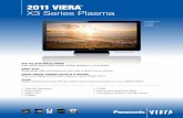 2011 Viera X3 Series Plasma