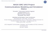 NASA GRC UAS Project Communications Modeling and ...