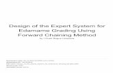 Forward Chaining Method Edamame Grading Using Design of ...
