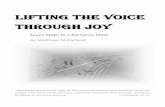 Lifting the Voice through Joy