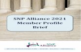 SNP Alliance 2021 Member Profile Brief