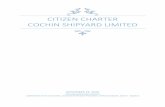 citizen charter COCHIN SHIPYARD LIMITED