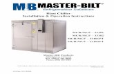 Blast Chiller Installation & Operation Instructions