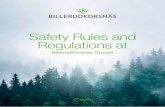 Safety Rules and Regulations at - BillerudKorsnäs