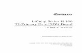 Infinity Series H.100 T1/Primary Rate ISDN Board