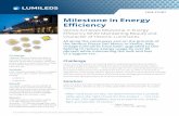 Milestone in Energy Efficiency - Lumileds